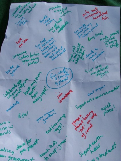 Charlotte's wild crazy boring green brainstorm