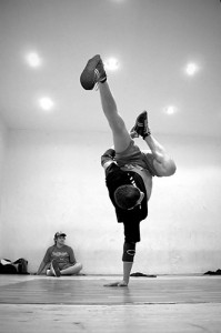 Hip hop dancer