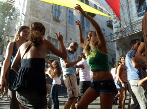 Dancing in the street
