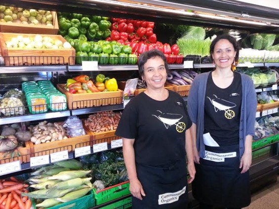 Lydia Mabbett (Corporate Trainer) and Katherine McFall (store worker at the Mount Eden store)