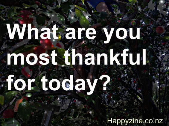 What are you most thankful for today