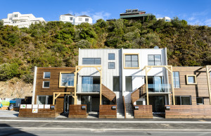 ‘The Te Aro Pā papakāinga were designed by Wellington architect Roger Walker with affordable modern Māori living in mind.’
