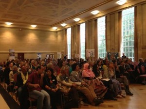 Attendees of Bristol Peace event